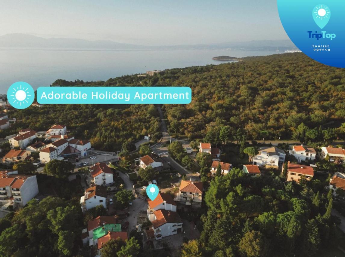 Adorable Holiday Apartment Малинска Экстерьер фото